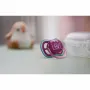 Set 2 suzete bebelusi, Philips Avent, Ultra Air, Ortodontice, Ventilate, Tetina extra-ferma, Fara BPA, Peste 18 luni, Deco Gri/ Roz - 4