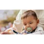 Set 3 suzete bebelusi, Philips Avent, Ultra Air Day & Night, Ortodontice, Silicon moale, Ventilate, Senzatie naturala, Fara BPA, 6-18 luni, Bej/Palmier - 3