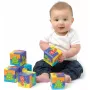 Set 6 cuburi noi pentru baie, Playgro, Cu animalute marine, Dimesiune 7.5 cm fiecare cub, Soft blockes for bath - 3