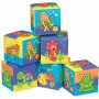 Set 6 cuburi noi pentru baie, Playgro, Cu animalute marine, Dimesiune 7.5 cm fiecare cub, Soft blockes for bath - 1
