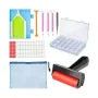 Set de accesorii, Iso Trade, Pentru Diamond Painting, Complet, Cu cutie depozitare, 3 ani+, Multicolor - 1