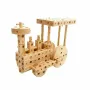Set constructie mecanica din lemn Pony 01, 120 piese, Pony - 5