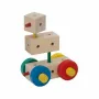 Set cuburi de constructie din lemn Maker XL, +3 ani, Matador - 13