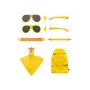 Ochelari de soare pentru copii MOKKI Click & Change, protectie UV, galben, 2-5 ani, set 2 perechi - 1
