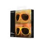 Ochelari de soare pentru copii MOKKI Click & Change, protectie UV, galben, 2-5 ani, set 2 perechi - 2