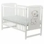 Set Patut din lemn Timmi 120x60 cm + Saltea Cocos Confort II + Protectie impermeabila Qmini - 2