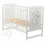 Set Patut din lemn Timmi 120x60 cm + Saltea Cocos Confort II + Protectie impermeabila Qmini - 6