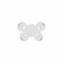 Set suzete bebelusi, Chicco, Physio Comfort, Ortodontice si fiziologice, 16-36 luni, Silicon moale igienic, Luminoase noaptea, Ventilate, Fara BPA, Roz - 3