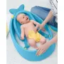 Cadita inteligenta, Skip Hop, Multifunctionala, Cu suport detasabil, Pentru 3 etape de crestere, 2 doua pozitii ergonomice, Antiderapanta, Fara PVC si ftalati, 0 luni+, 70 x 48 x 29 cm, Albastru - 4