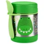 Termos pentru alimente, Skip Hop, Mentine cald 7h si rece 5h, Include si o lingura/furculita, Fara BPA, Conform cu standardul de securitate EN14372, 325 ml, 0 luni+, Crocodil / Verde - 5