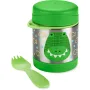 Termos pentru alimente, Skip Hop, Mentine cald 7h si rece 5h, Include si o lingura/furculita, Fara BPA, Conform cu standardul de securitate EN14372, 325 ml, 0 luni+, Crocodil / Verde - 6