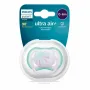 Suzeta bebelus, Philips Avent, Ultra Air, Ortodontica, Silicon moale igienic, Disc de protectie moale si flexibil, Fara BPA, 0- 6 luni, 1 buc, Deco Mov - 2