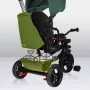 Tricicleta copii, Lionelo, Haari, Ultrapliabila, Rotire 360 grade, Verde - 35