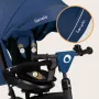 Tricicleta copii, Lionelo, Tris Plus, Pliabila, Multifunctionala, Pana la 25 kg, Inclinare spatar in fata si in spate, Suport picioare, Control al directiei, Scaun reversibil, Rotire 360 grade, Conform cu EN71, 9 luni-5 ani, Albastru - 36