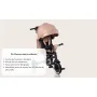 Tricicleta copii, Lionelo, Tris Plus, Pliabila, Multifunctionala, Pana la 25 kg, Inclinare spatar in fata si in spate, Suport picioare, Control al directiei, Scaun reversibil, Rotire 360 grade, Conform cu EN71, 9 luni-5 ani, Albastru - 39