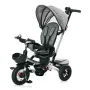 Tricicleta copii, Lorelli, Zippy Air, control parental, 12-36 luni, Graphite - 1