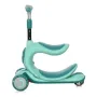Lorelli - Trotineta pentru copii, Trio, 3 Ani+, roti cu leduri, Green - 2