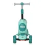 Lorelli - Trotineta pentru copii, Trio, 3 Ani+, roti cu leduri, Green - 3