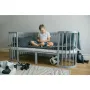 Patut Rotund Evolutiv, Waldin, 7in1 Gri, Saltele Incluse, Transformabil, Masa de Schimbat, Co-Sleeping, Tarc de Joaca, Birou, Scaune - 12