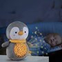 Proiector muzical, Bebe Stars, Cu muzica si lumini, Proiectare cer instelat, Volum reglabil, Cu 10 cantece de leagan, Penguin - 1