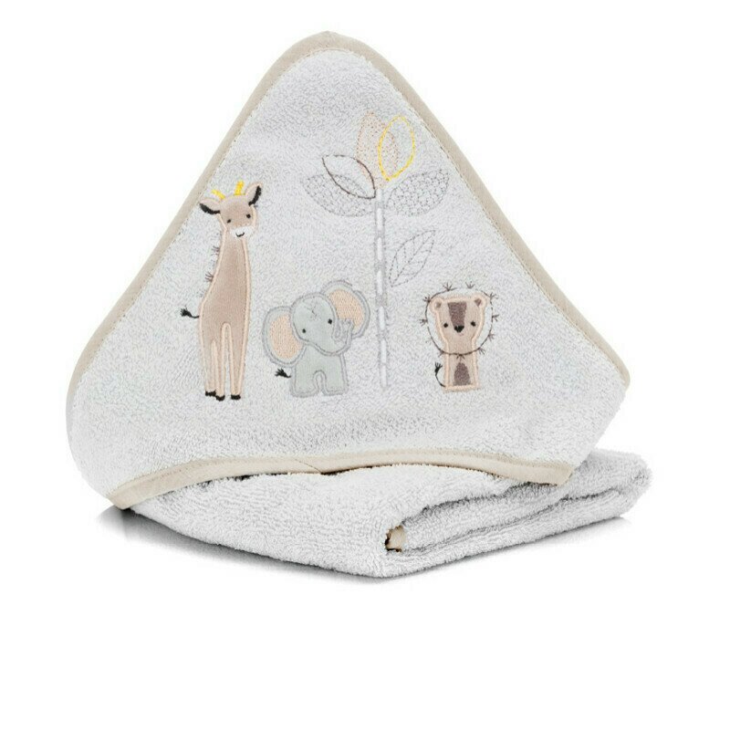 Fillikid - prosop brodat safari taupe 75x75 cm.