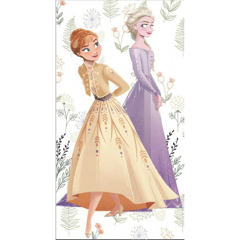 Suncity - prosop fata frozen 2 sisters 35 x 65 cm
