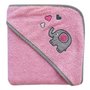 Slumbersac - Prosop pentru baie Mama & Baby, Pink Elephant - 3