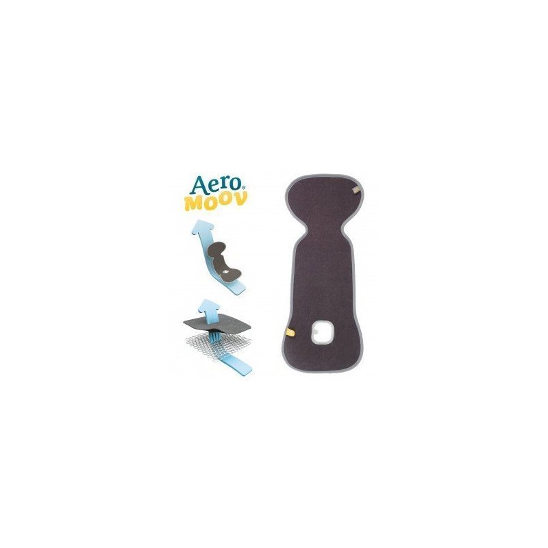 Aeromoov - protectie antitranspiratie scaun auto gr 0+ bbc organic anthracite