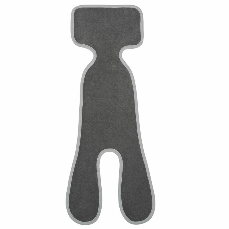 Aircuddle - husa scaun auto cool seat smoke gr 1 , antitranspiratie, gri/negru
