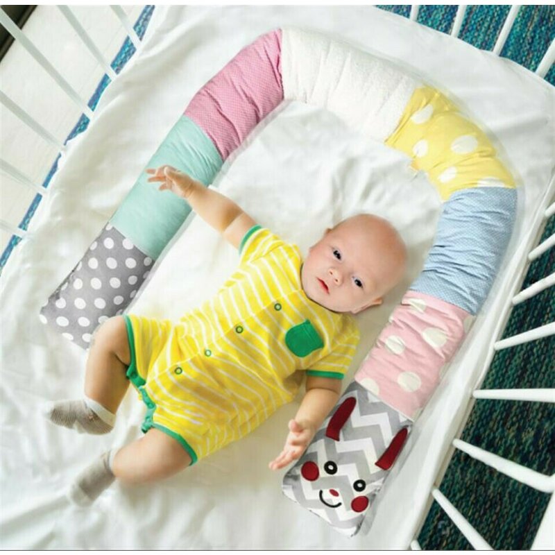 Babyjem - protectie laterala multifunctionala caterpilar (culoare: bleu)