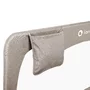 Protectie laterala pat, Lionelo, Hanna, Cu buzunar accesorii, 150x66 cm, Conform cu standardul european de securitate BS7072, Bej - 5