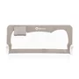 Protectie laterala pat, Lionelo, Hanna, Cu buzunar accesorii, 150x66 cm, Conform cu standardul european de securitate BS7072, Bej - 7
