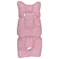 Sevi Baby - Protectie textila pt carucior, scaun, Pink Stars