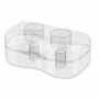 Protectoare mameloane, BabyOno, Din silicon moale, Include cutie depozitare, Fara BPA, Forma anatomica, Marimea M, Transparent - 4