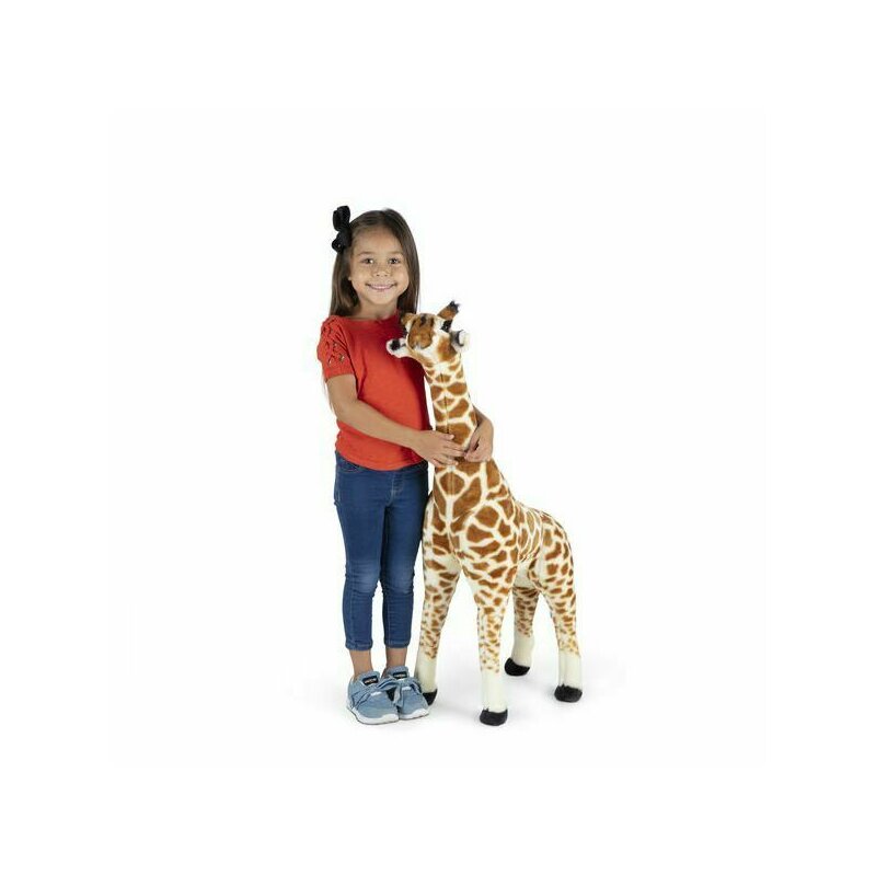 Melissa & Doug – Pui de girafa gigant din plus Jucarii & Cadouri >> Jucarii de Plus