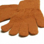 Pumpkin Spice/Black 3/6 ani - Set 2 manusi tricotate cu lana merinos - CeLaVi - 3