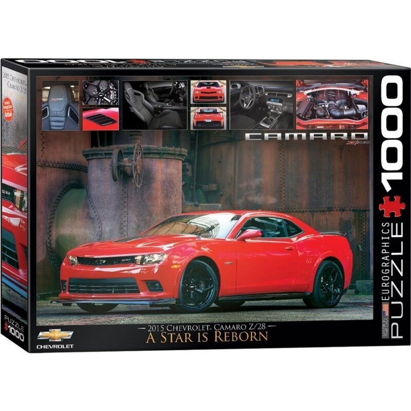 Puzzle 1000 piese 2015 Chevrolet Camaro Z/28 A Star is Reborn