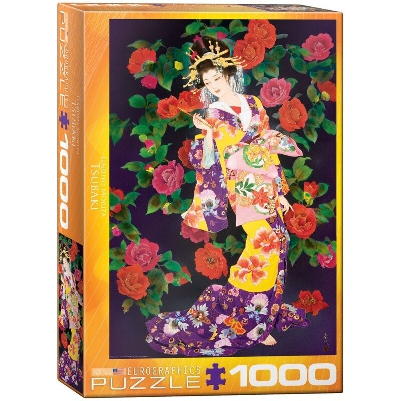 Puzzle 1000 piese tsubaki - haruyo morita