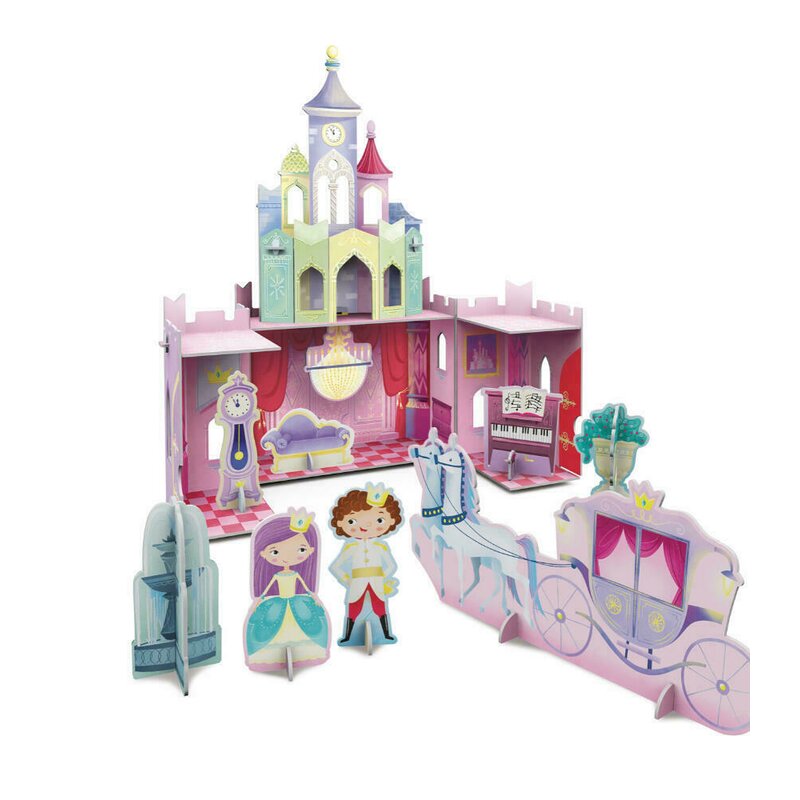 Sassi - puzzle 3d castelul printesei puzzle copii
