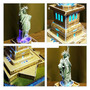 Puzzle 3D Cubic Fun LED Statuia Libertatii 37 piese - 3