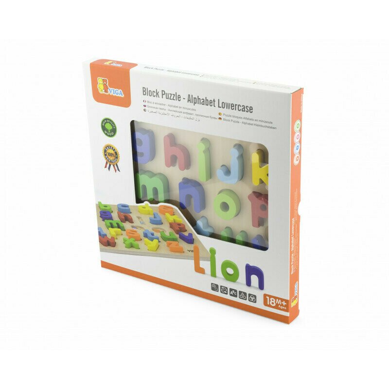 Viga - Puzzle 3D Litere mici,