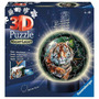 Puzzle 3D Luminos Tigru, 72 Piese - 3