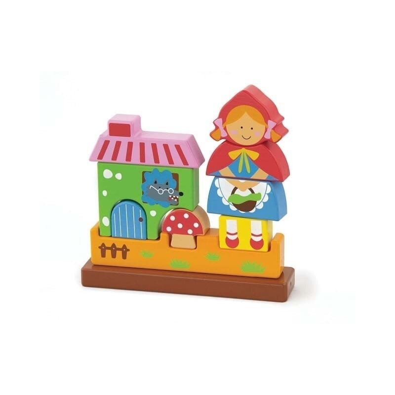 New Classic Toys - Puzzle 3D magnetic, Scufita Rosie