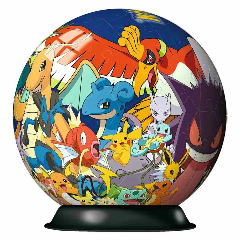 Puzzle 3D Pokemon, 72 Piese