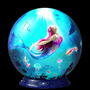 Puzzle 3D Sirena, 72 Piese - 3