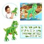Puzzle 3D Spuma Dino T-Rex 104 piese Toi-Toys TT43542A - 3