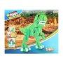 Puzzle 3D Spuma Dino T-Rex 104 piese Toi-Toys TT43542A - 7