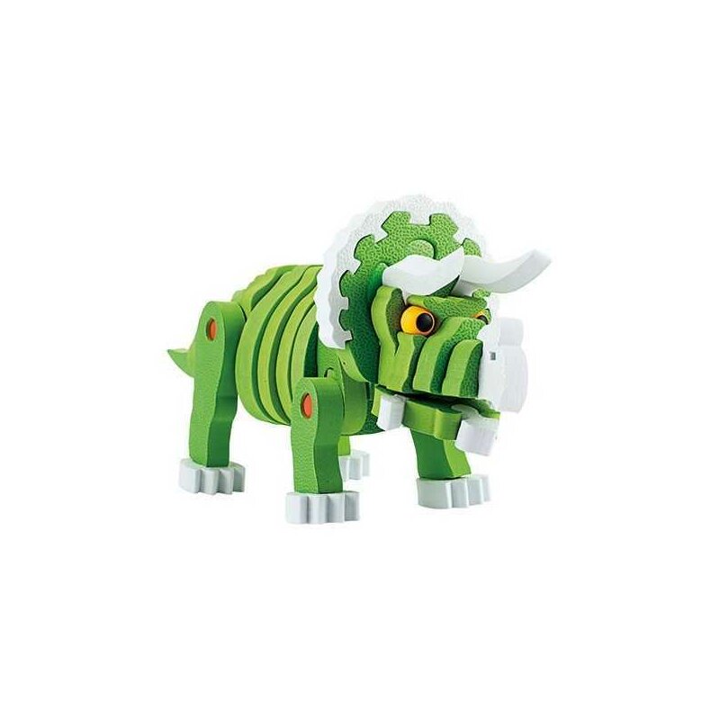 Puzzle 3D Spuma Dino Triceraptos 63 piese Toi-Toys TT43544A