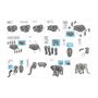 Puzzle 3D Spuma Elefant 75 piese Toi-Toys TT43545A - 5