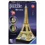 Puzzle 3D Turnul Eiffel Noaptea, 216 Piese - 1